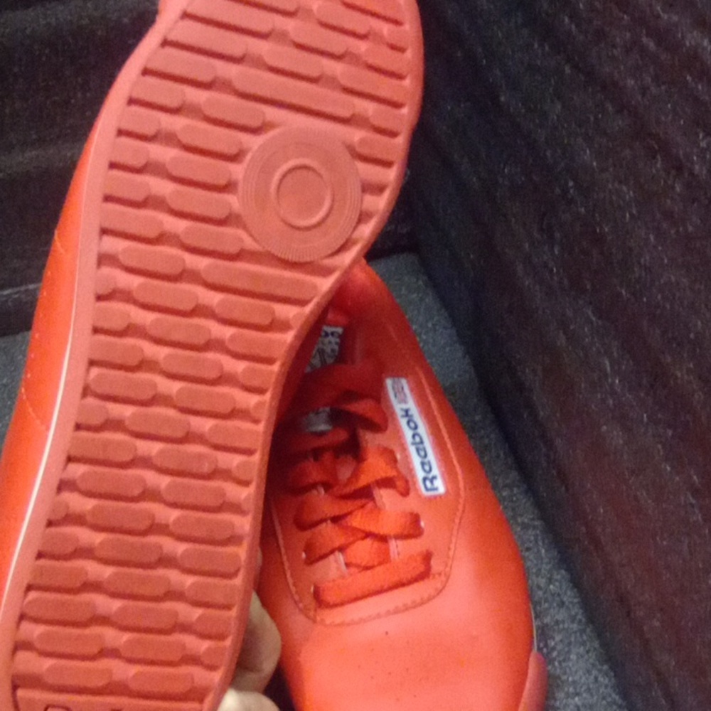 Classic Reebok Bright Red Sneakers